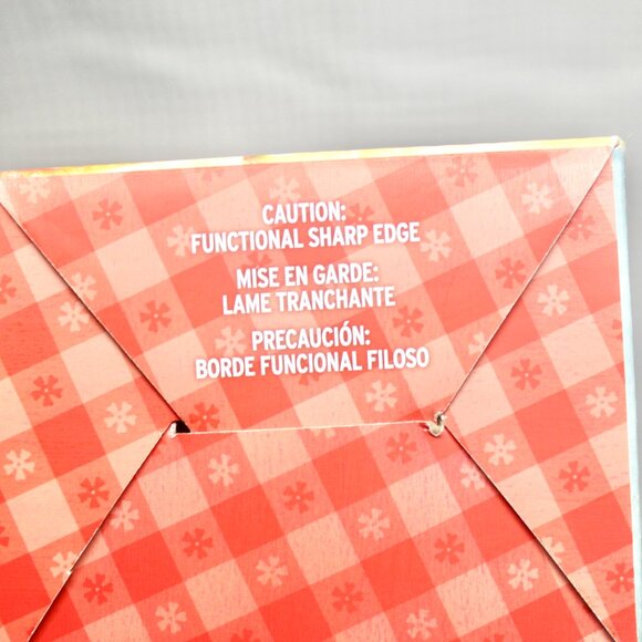 NWT Fred & Friends Red Pizza Cutter Peddal Monkey Unicycle Pizza Wheel Kitchen - Picture 5 of 5